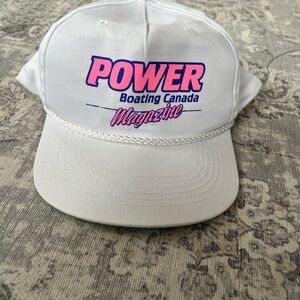Vintage SnapBack hat - Power Boating Canada Magazine